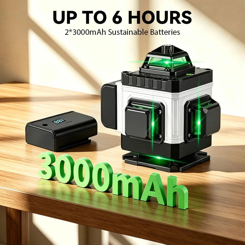 HGLINE 4D 16 Line Laser Level With App Remote Control