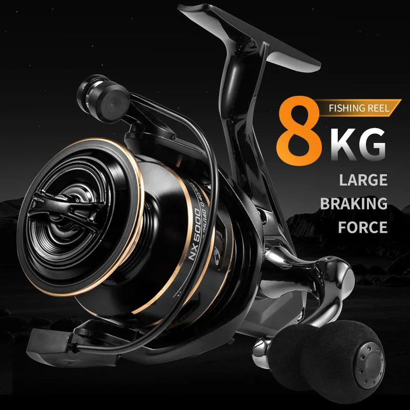 J-BARZILLAI NX Spinning Reel 10KG Max Drag High Speed