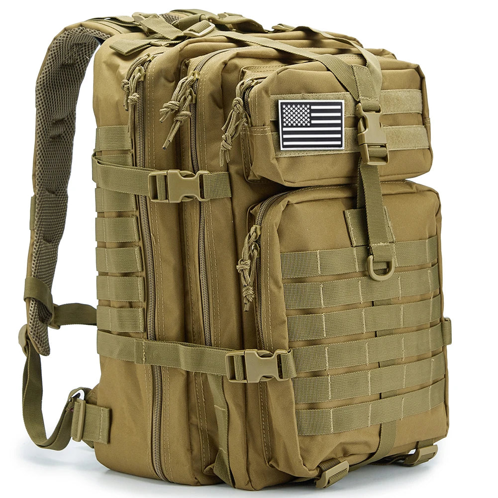 ReFire Gear Tactical Backpack MOLLE Pack Trekking Camping