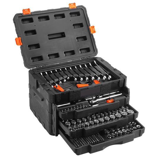 SucceBuy Mechanics Tool Set With 450Pcs SAE And Metric Sockets - Louie's Joint 