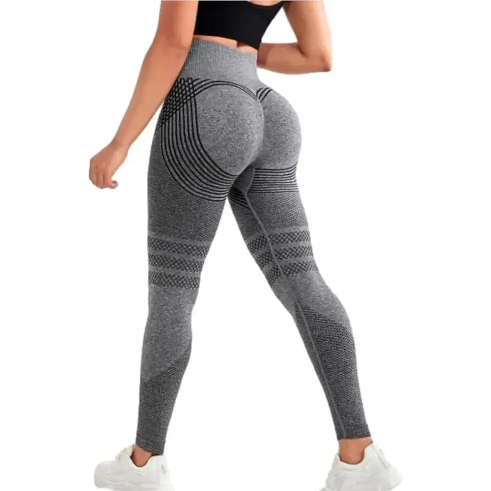 3D Cellulite Leggings High Waisted Butt Lift Gym Wear