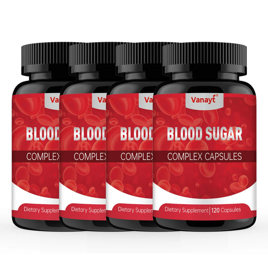 Blood Sugar Capsules Daily Wellness Supplements with Cinnamon & Alpha Lipoic Acid Ingredient Metabolic Balance Support 120 Count