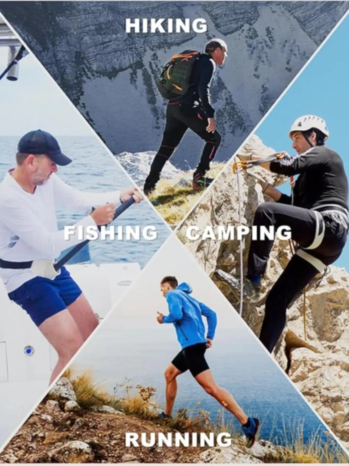 Men's Fishing Hoodie Long Sleeve Sun Protection Shirt