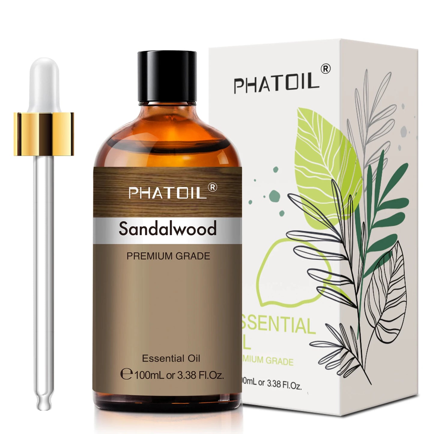 PHATOIL Lavender Jasmine Vanilla Sandalwood Essential Oil Aromatherapy