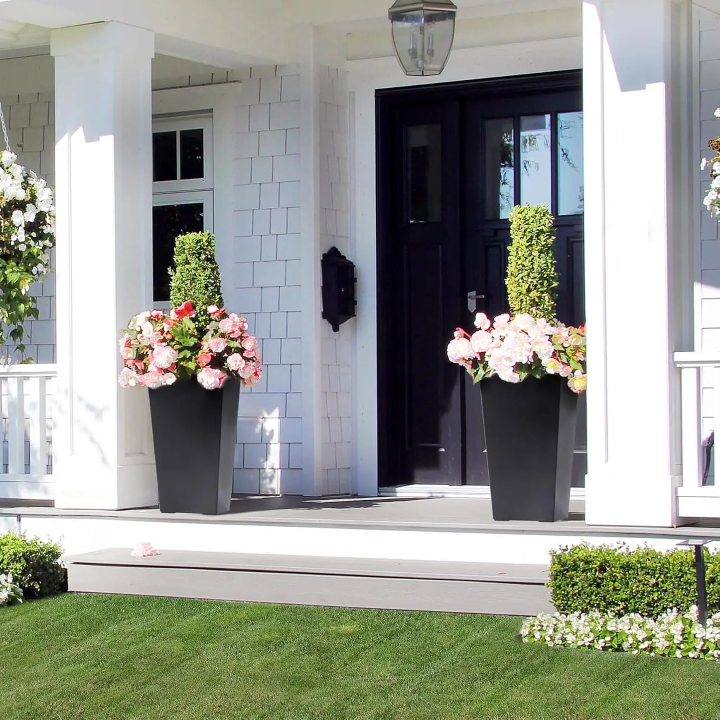 HobbyLane Planter With Shelf Insert For Indoor Outdoor