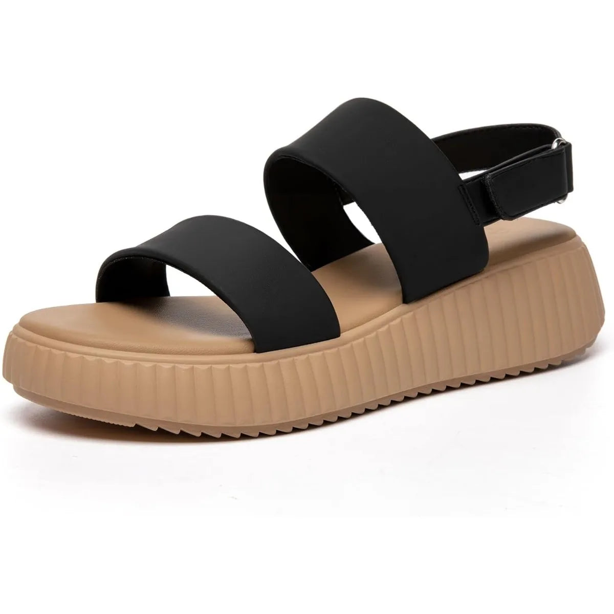 Women Platform Sandals Open Toe Ankle Strap Wedge Comfortable