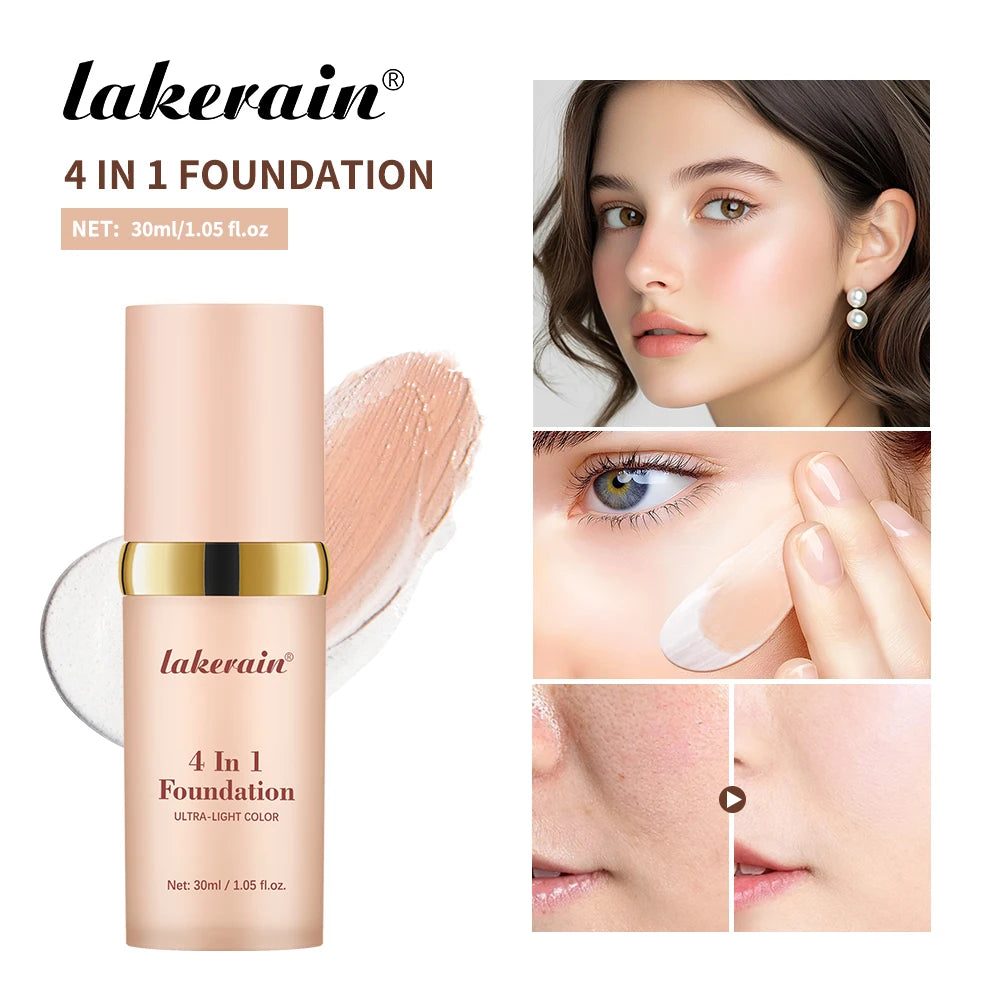 Ibcccndc 4 In 1 Foundation Concealer SPF 30 Waterproof