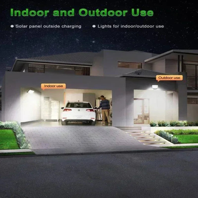SZRSTH IP65 Solar Outdoor Light With Motion Sensor And Remote