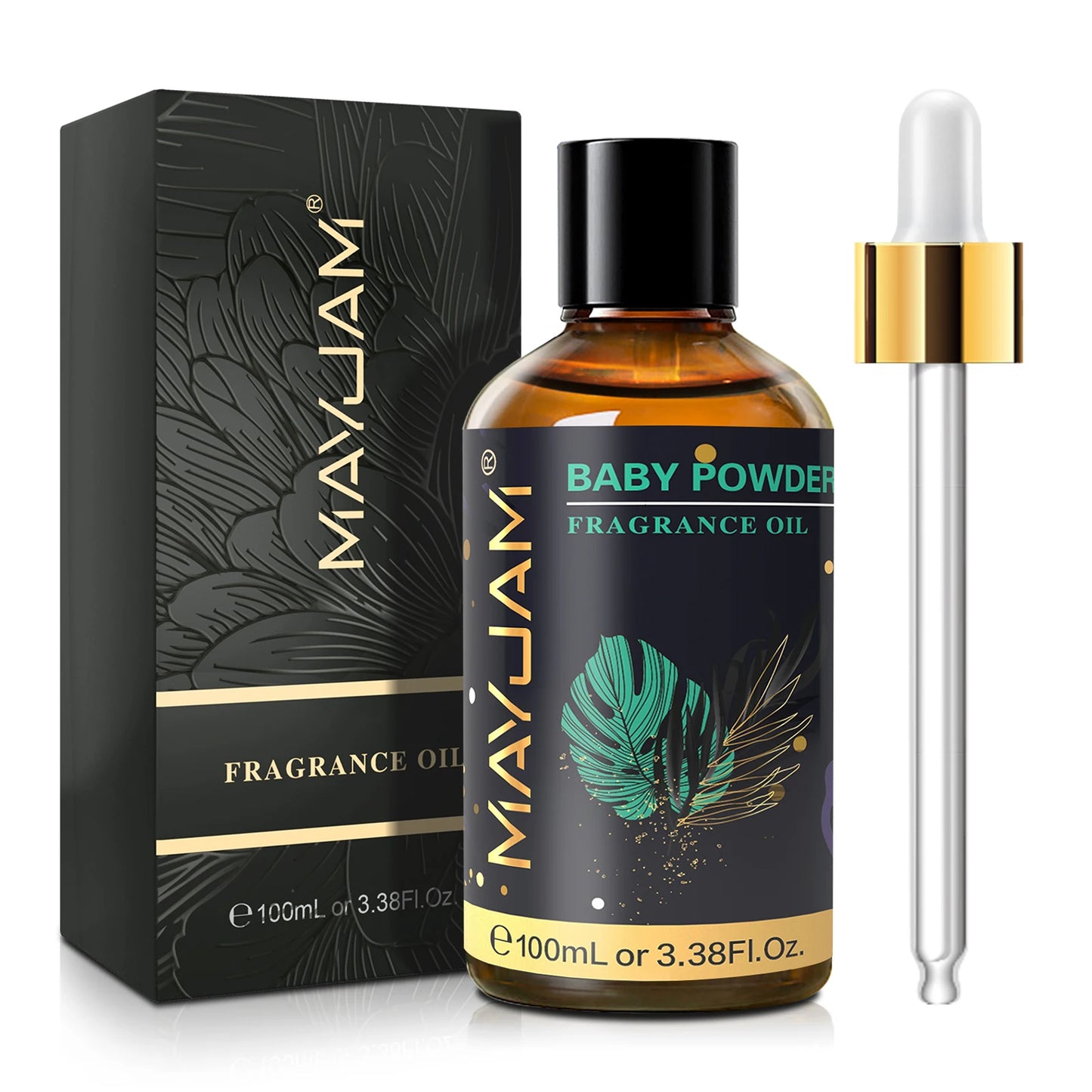 MAYJAM White Musk Baby Powder Almond Vanilla Scent Diffuser Oil