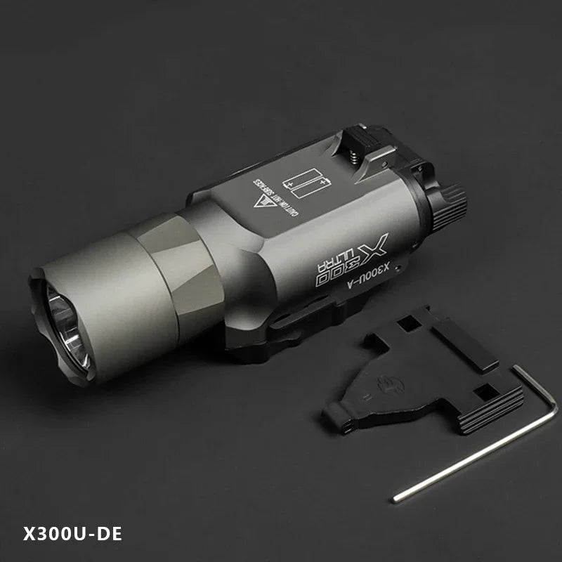 Pistol LED Light for Rail Mount 500 Lumen Flashlight