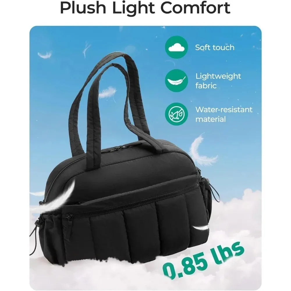 Women Travel Duffel Bag With Wet Pocket Lightweight Weekender