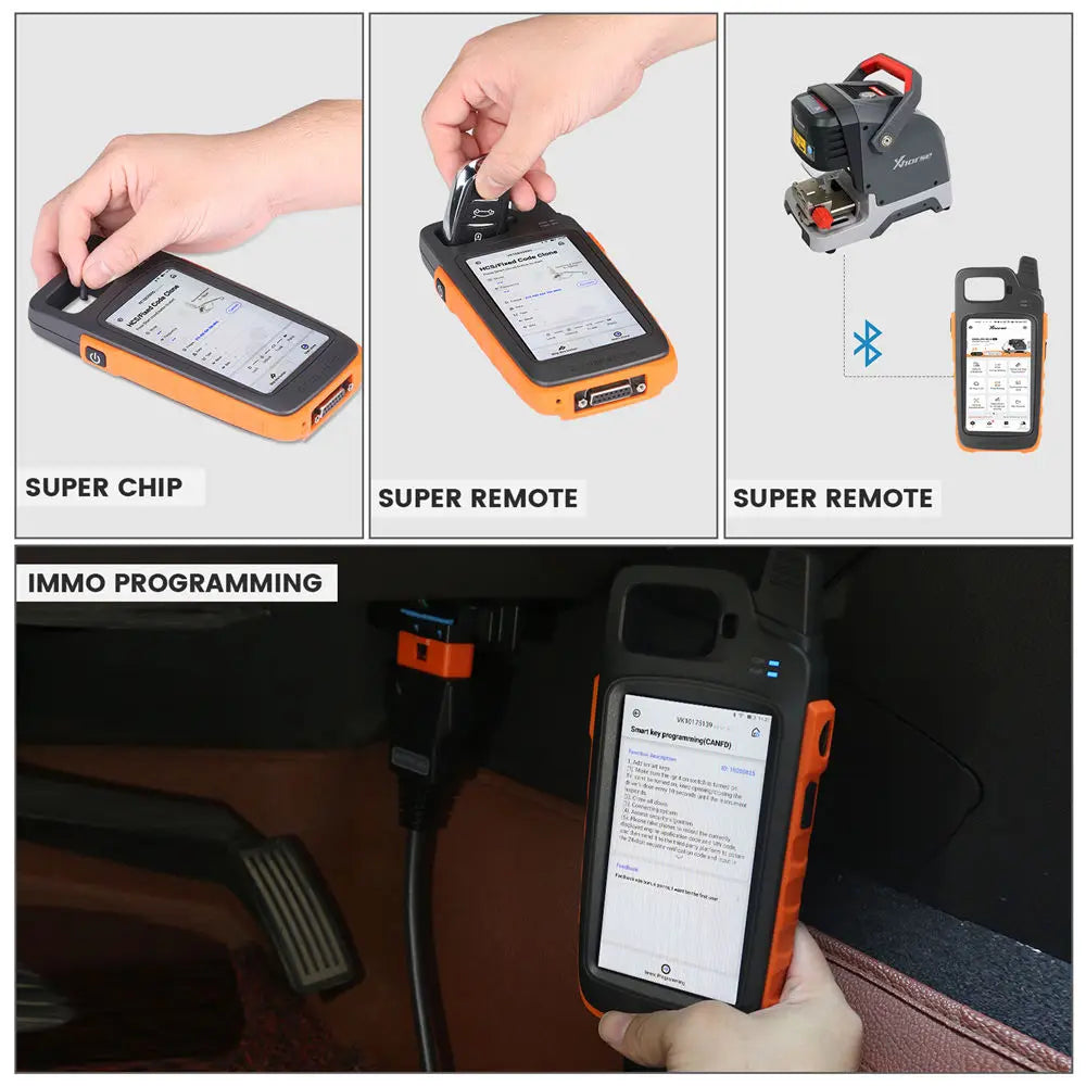 Xhorse VVDI Key Tool Max PRO Combines Key Tool Max and Mini OBD Tool Functions Adds Voltage and Leakage Current Functions - Louie's Joint 