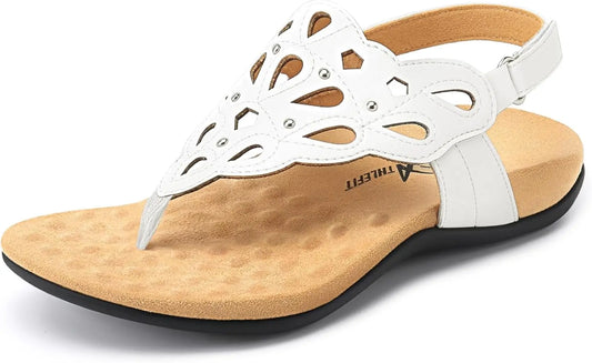 Orthopedic Women's Adjustable Orthotic Sandals With Arch Support