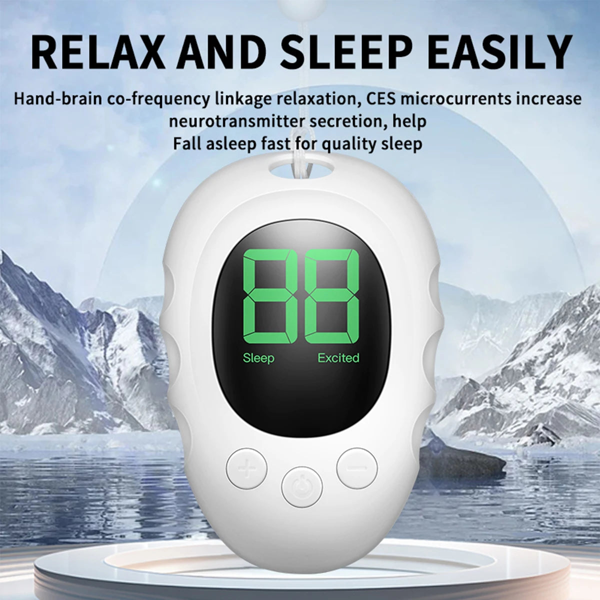 Cloud Prime Handheld Sleep Aid Device Relieve Insomnia Instrument Help Sleep Night Anxiety Therapy Relaxatio Pressure Relief Sleep Device For Christmas And New Year Gifts