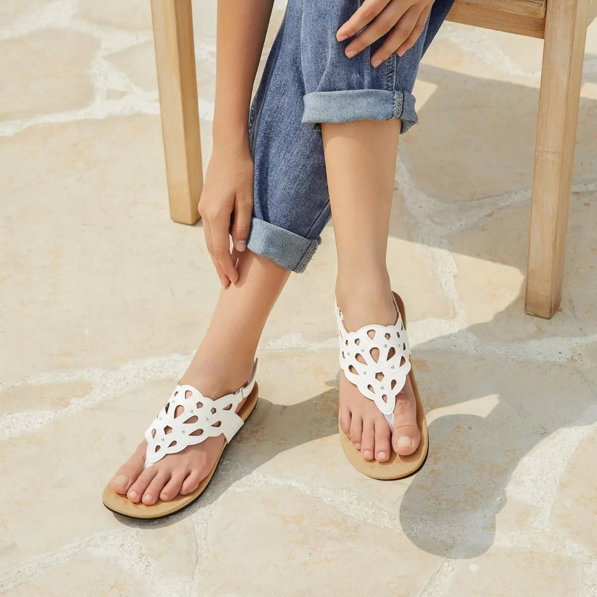 Orthopedic Women's Adjustable Orthotic Sandals With Arch Support