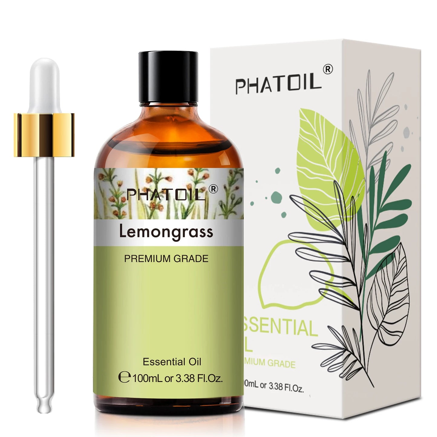 PHATOIL Lavender Jasmine Vanilla Sandalwood Essential Oil Aromatherapy