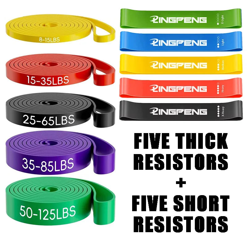Resistance Bands for Strength Training and Full Body Workout