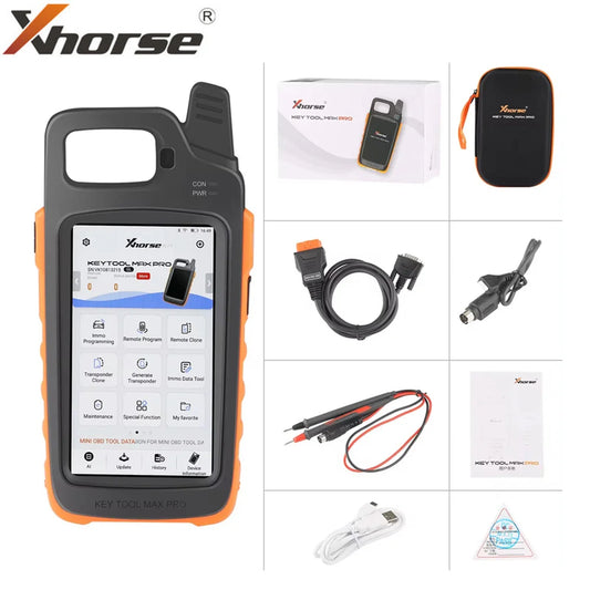 Xhorse VVDI Key Tool Max PRO Combines Key Tool Max and Mini OBD Tool Functions Adds Voltage and Leakage Current Functions - Louie's Joint 