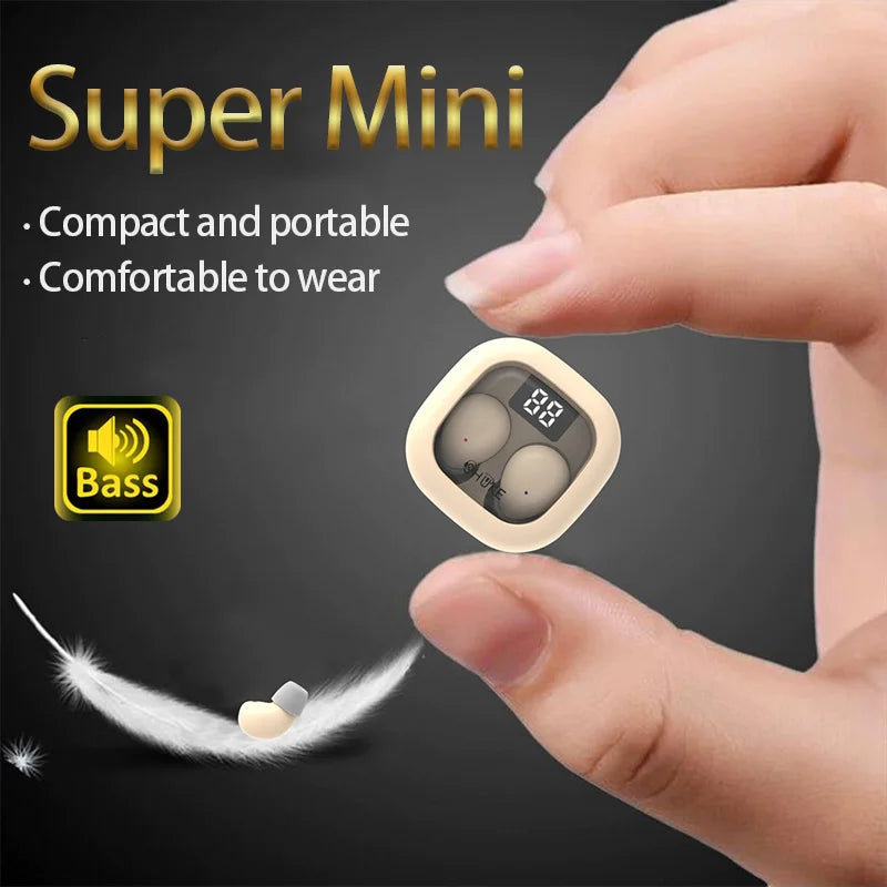 SHUKE True Wireless Bluetooth Earbuds Headphones With Comfortable Bass