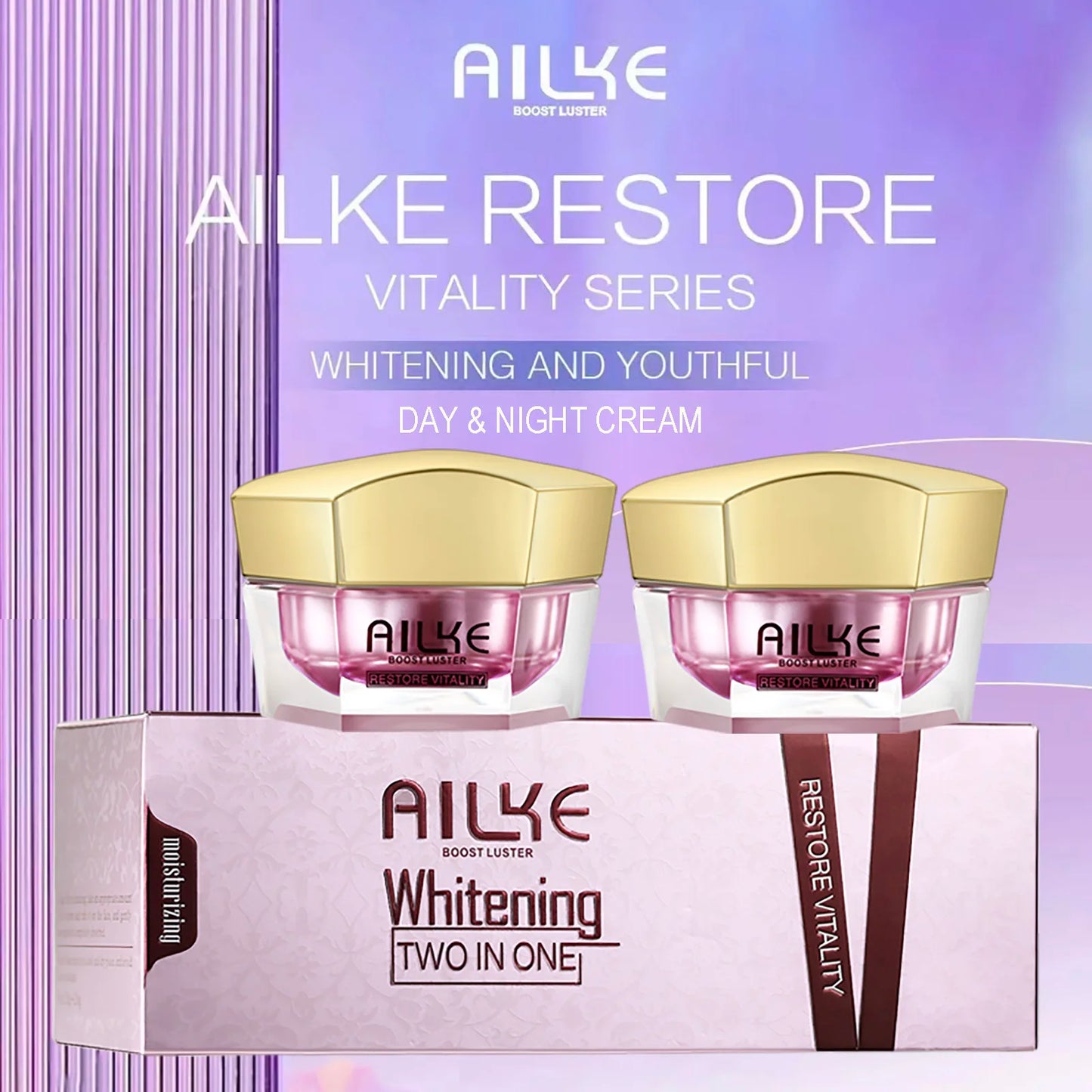 AILKE Whitening Facial Cream Brightening Anti Aging For All Skin