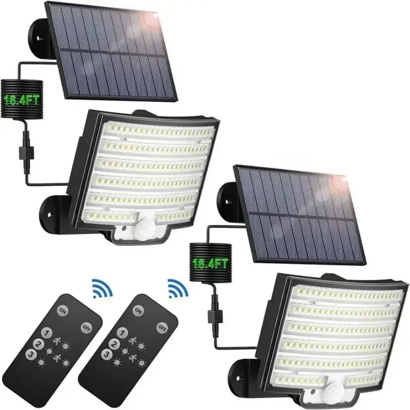 SZRSTH IP65 Solar Outdoor Light With Motion Sensor And Remote