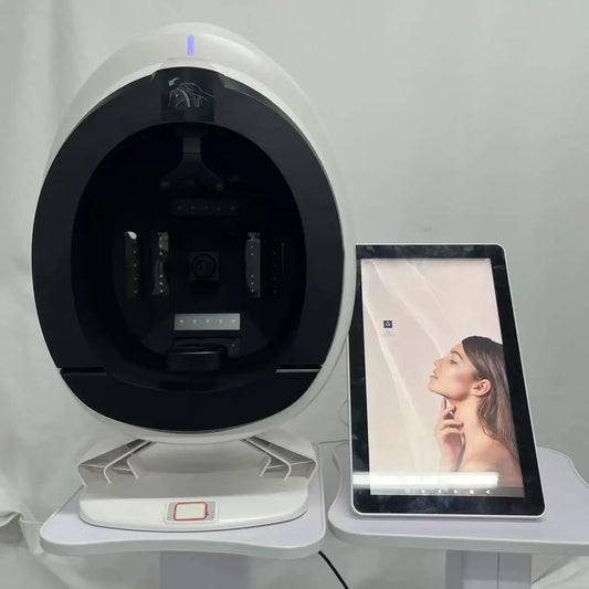 New 3D Facial Skin Analyzer Machine 15.6 inch Skin Analyzer Facial Machine 8 Light Spectrum Skin Analysis Scanner - Louie's Joint 