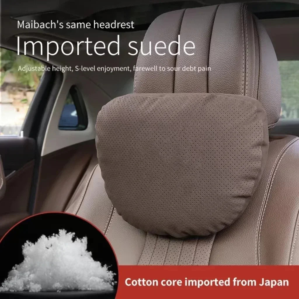 Universal Car Headrest Neck Pillow Breathable Support
