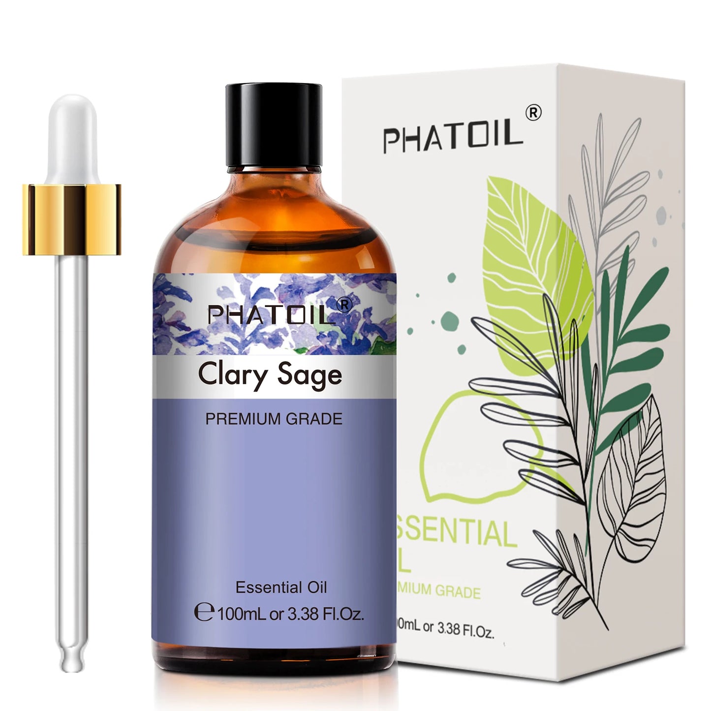 PHATOIL Lavender Jasmine Vanilla Sandalwood Essential Oil Aromatherapy