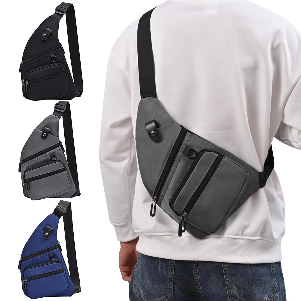 Anti Theft Travel Bag Multifunctional Fanny Pack Large Capacity Casual Waist Pack Adjustable Strap Waterproof for Women Men