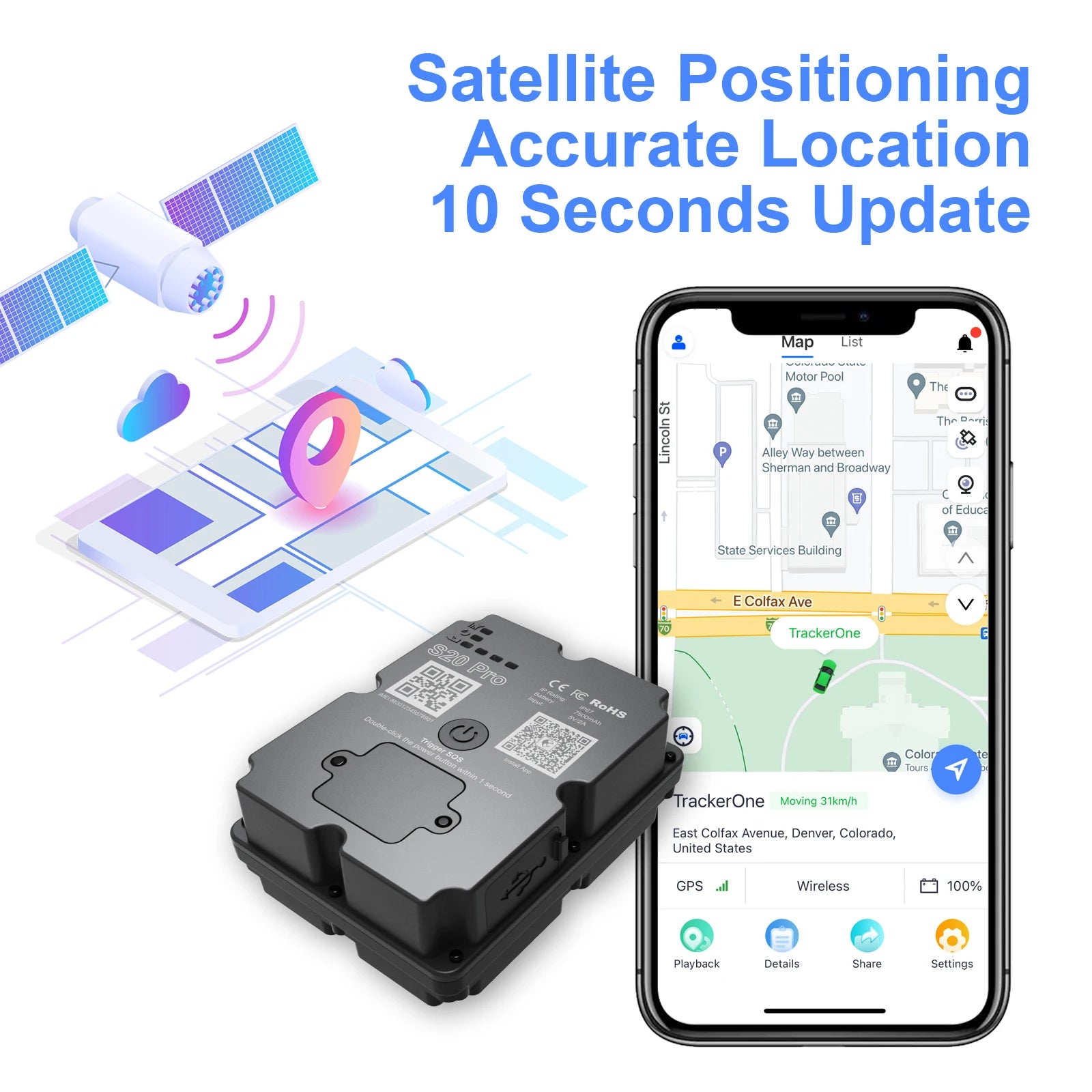 4G Track Device Vehicle Truck Security Protection Item Subscription Required Anti-Lost Camel Real-time Unlimited Remote Tracking - Louie's Joint 