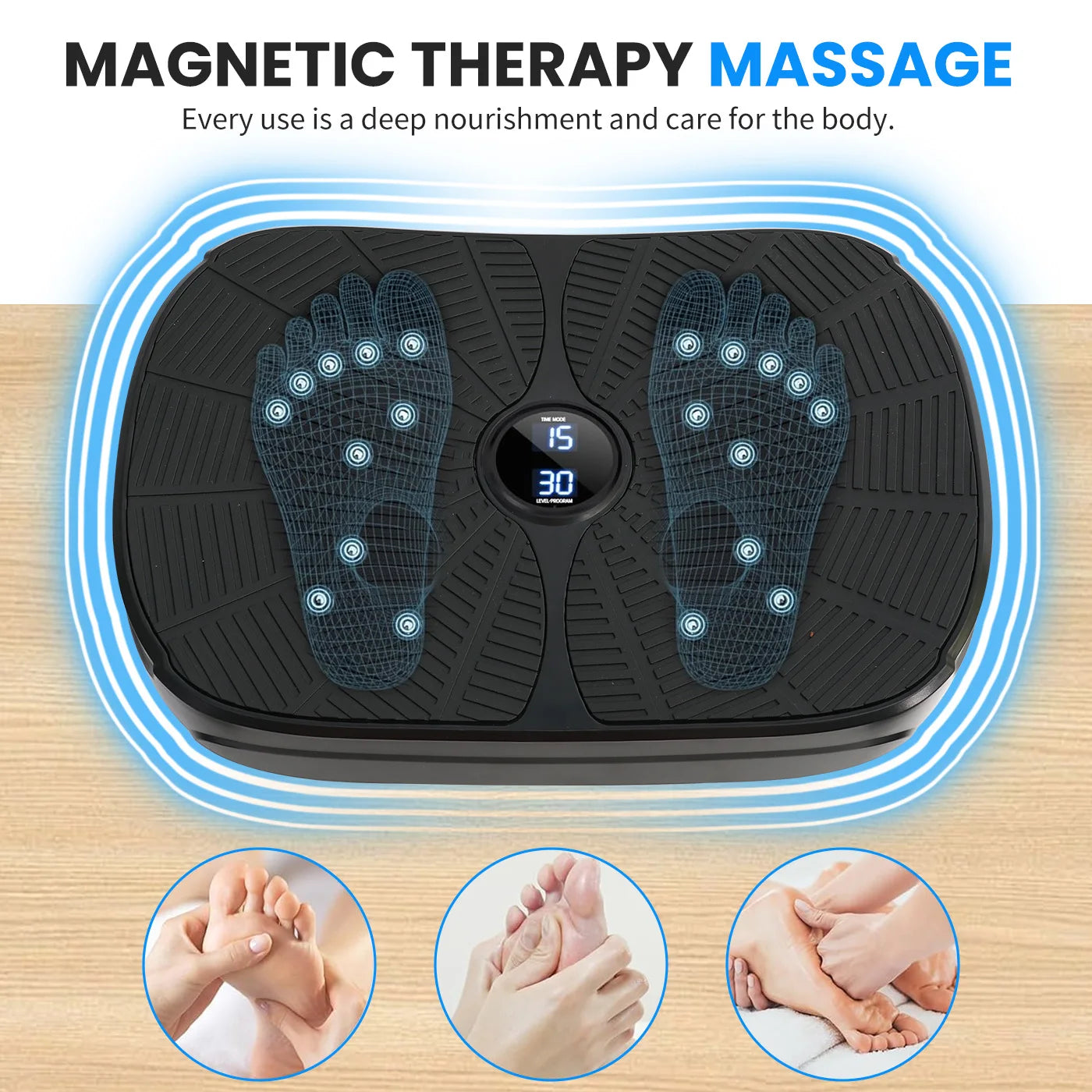Vibration Plate Exercise Machine For Whole Body Workout At Home