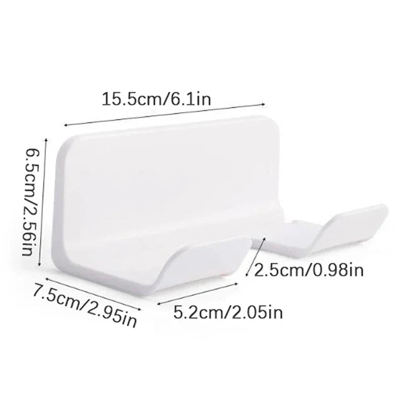 Hair Dryer Holder Wall Dryer Cradle Straightener Stand Hairdryer Organizer Box Toilet Blower Holder Shelf Bathroom Accessories - Louie's Joint 