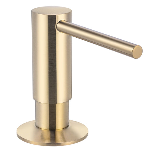 Samodra Black Liquid Soap Dispensers Brass Pump Head With 500ML PE Bottle Build in Dispenser soap For kitchen accessories - Louie's Joint 
