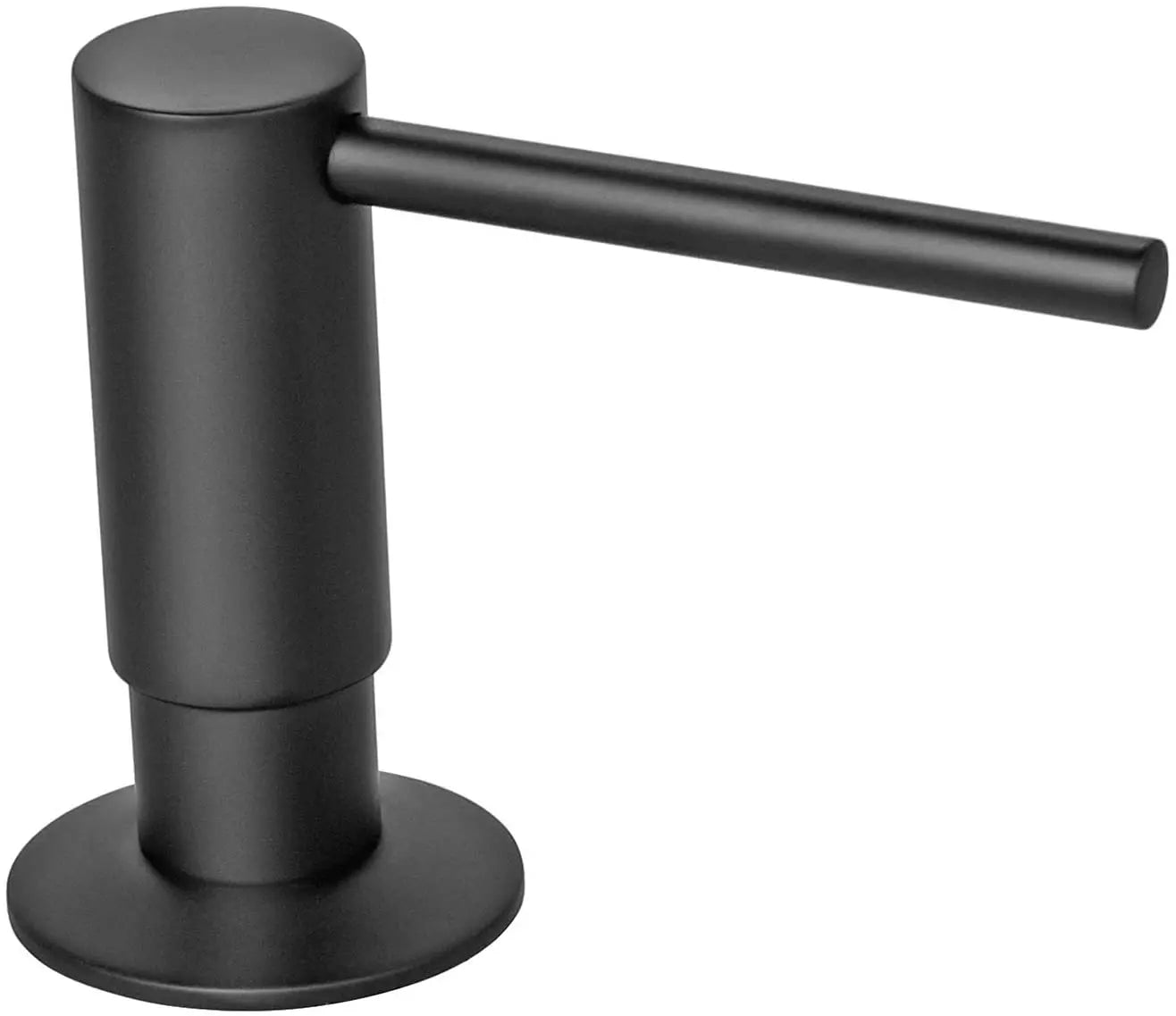 Samodra Black Liquid Soap Dispensers Brass Pump Head With 500ML PE Bottle Build in Dispenser soap For kitchen accessories - Louie's Joint 